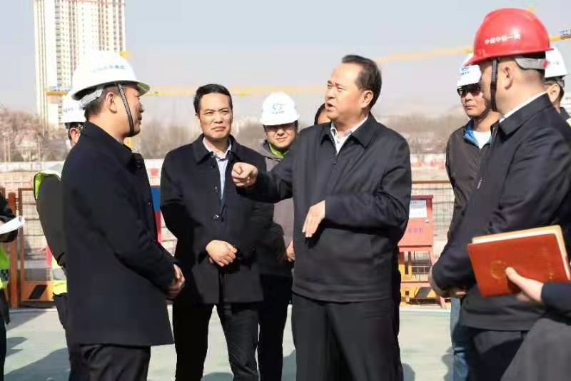 副市长韦青祥调研污水处理厂提标改造项目